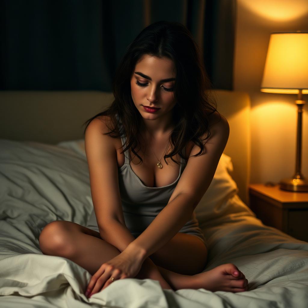 Mujer reflexiva